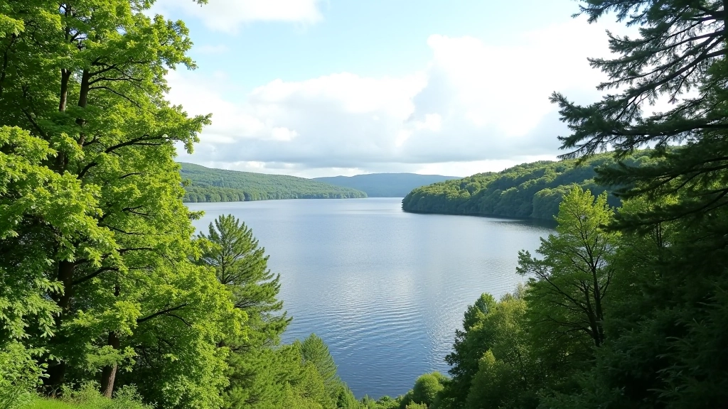 Lough Key Forest Park showing lake, forest, and island views in County Roscommon